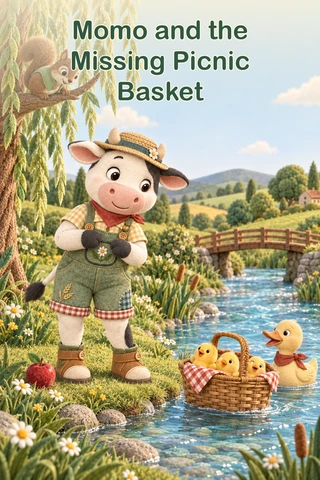 Momo and the Missing Picnic Basket book cover