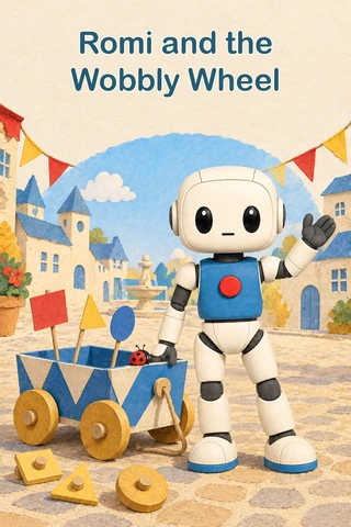 Romi and the Wobbly Wheel book cover